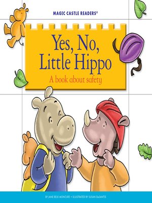 cover image of Yes, No, Little Hippo